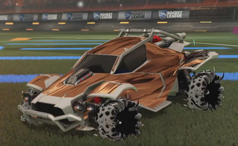 Rocket league Twinzer Grey design with Creeper,Tidal Stream