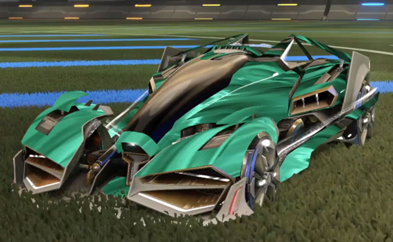 Rocket league Artemis GXT Grey design with Apparatus,Tidal Stream
