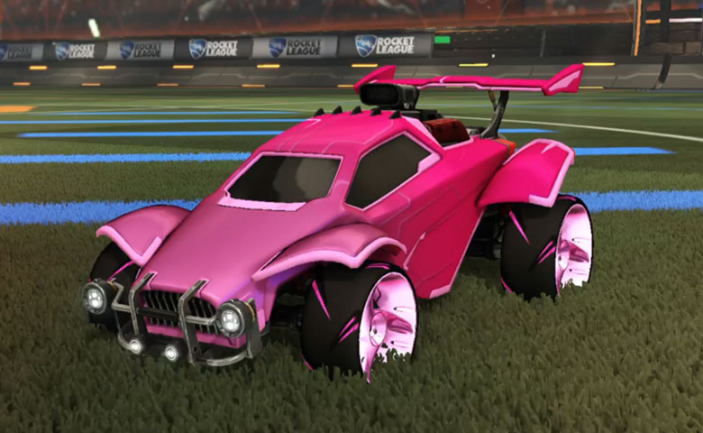 Rocket league Octane Pink design with TRI-2050,Mainframe