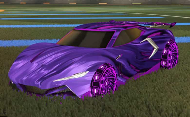 Rocket league Peregrine TT Purple design with Z-RO,Tidal Stream