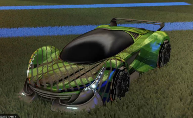 Rocket league Nimbus design with HNY: Inverted,20XX