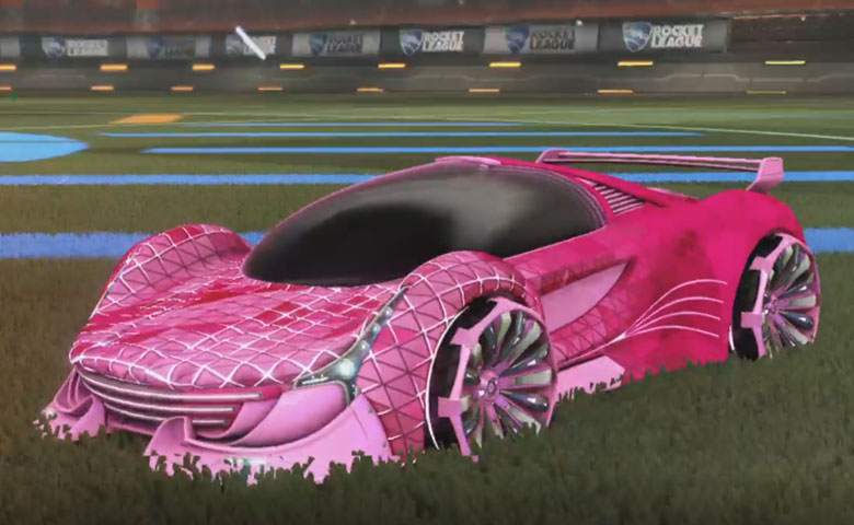 Rocket league Nimbus Pink design with Grappler,Trigon