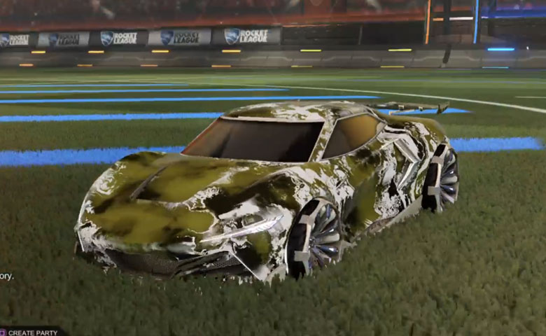 Rocket league Peregrine TT Grey design with Grappler,Fire God