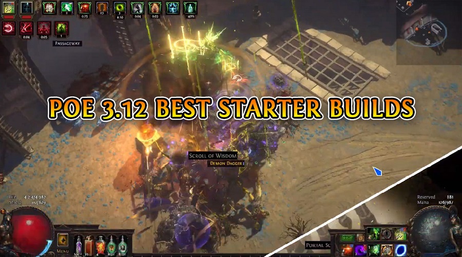 POE 3.12 BEST STARTER BUILDS