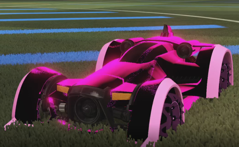 Rocket league Paladin Pink design with Flim-Flam:Inverted,Stipple Gait