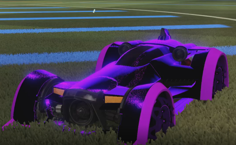 Rocket league Paladin Purple design with Flim-Flam:Inverted,Stipple Gait