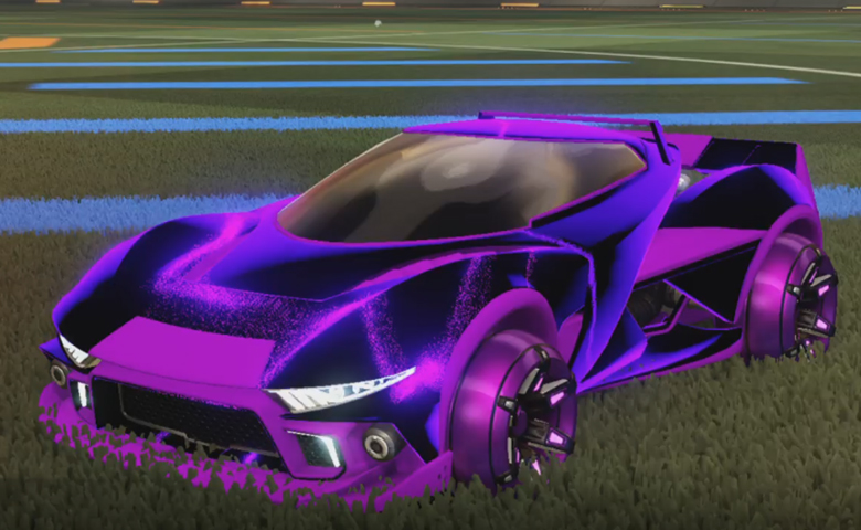 Rocket league Insidio Purple design with Playock,Stipple Gait