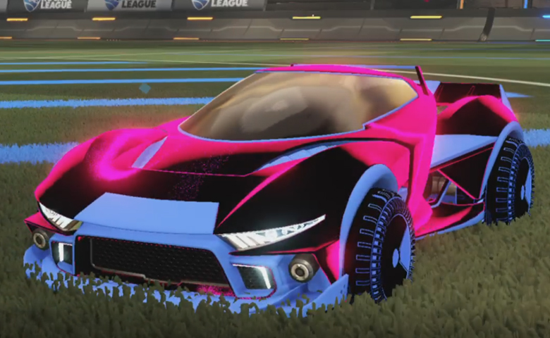 Rocket league Insidio Cobalt design with Shortquarter:Inverted,Stipple Gait