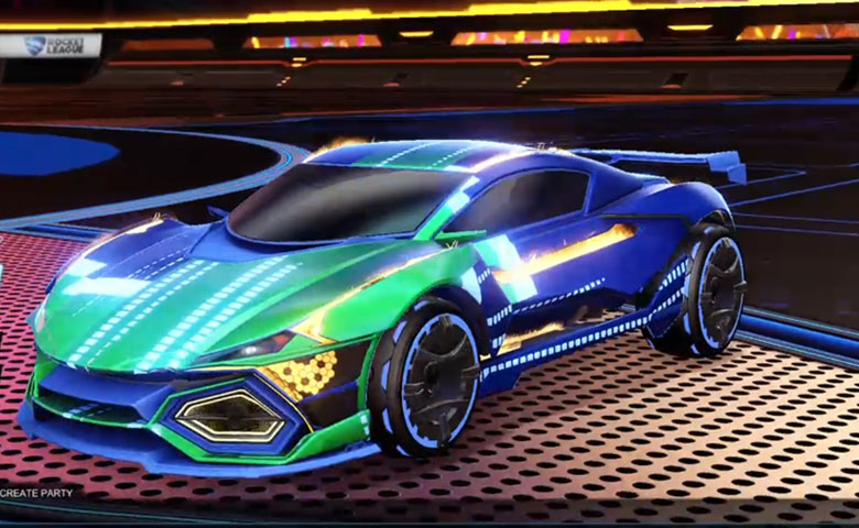 Rocket league R3MX GMT Cobalt design with Ault-SPL,EQ-RL