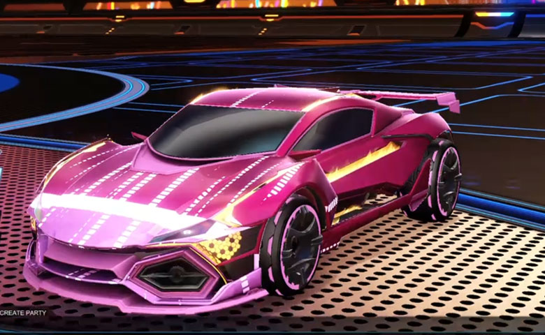 Rocket league R3MX GMT Pink design with Ault-SPL,EQ-RL