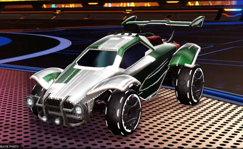 Rocket league Octane Titanium White design with Ault-SPL,EQ-RL