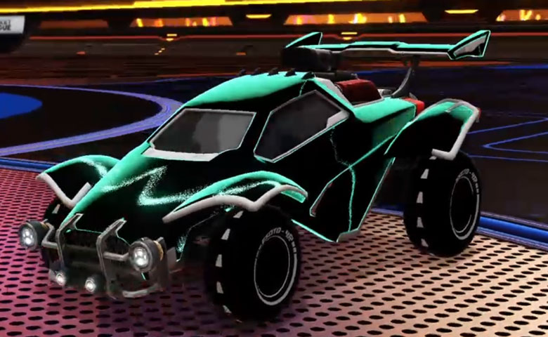 Rocket league Octane Grey design with Esoto 4R: Inverted,Stipple Gait