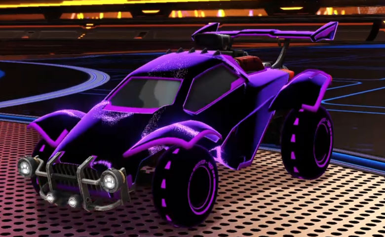 Rocket league Octane Purple design with Esoto 4R: Inverted,Stipple Gait