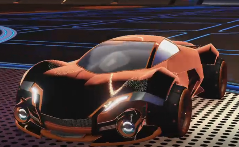 Rocket league Werewolf Burnt Sienna design with SPN,Stipple Gait