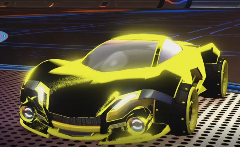 Rocket league Werewolf Saffron design with SPN,Stipple Gait