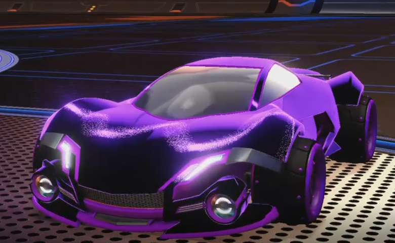 Rocket league Werewolf Purple design with SPN,Stipple Gait