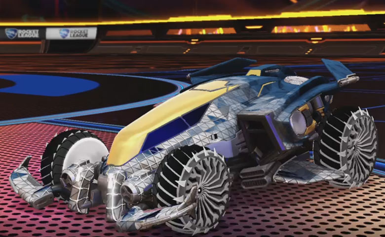 Rocket league Vulcan design with Glaive,Trigon