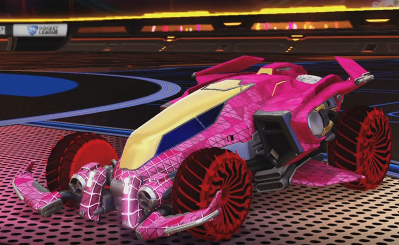 Rocket league Vulcan design with Glaive,Trigon