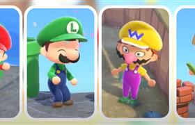 animal crossing new horizons super mario clothing