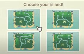 how to choose your island map in ACNH