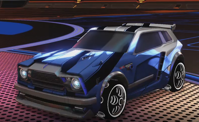 Rocket league Fennec design with Bravado: Infinite,Exalter