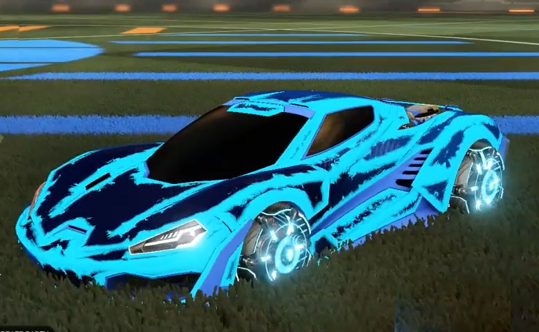 Rocket league Cyclone Cobalt design with Ranjin,Heatwave