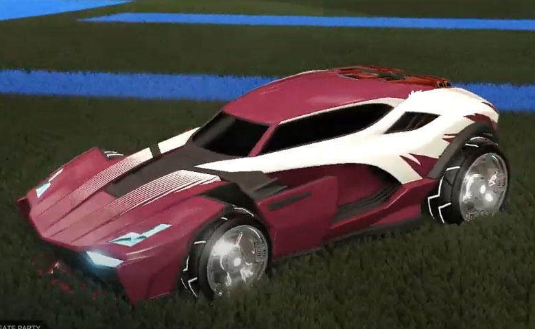 Rocket league Breakout Type-S design with Voltaic,Wings