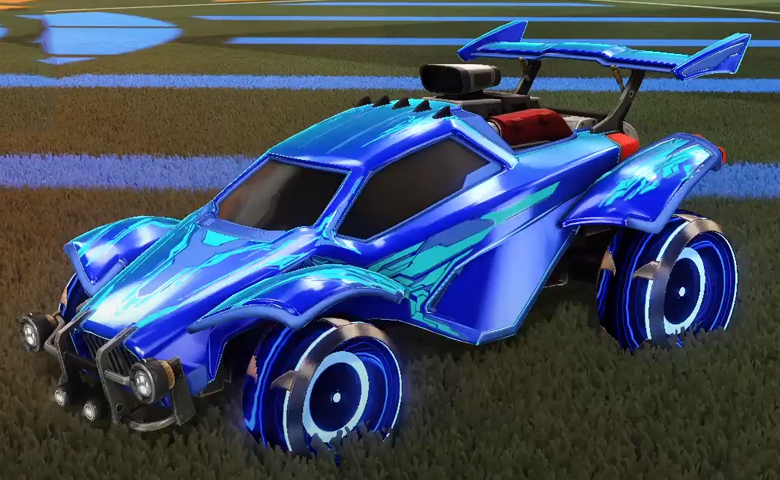 Rocket league Octane Cobalt design with Irradiator,Metarudia