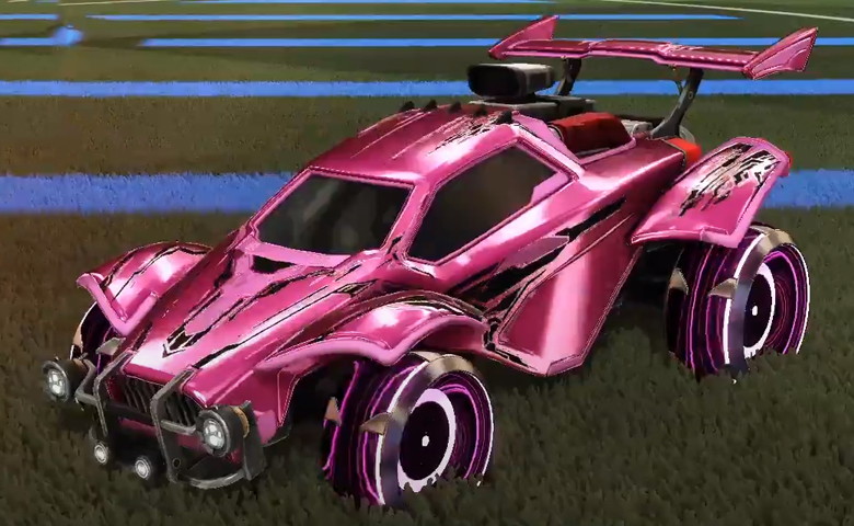 Rocket league Octane Pink design with Irradiator,Metarudia