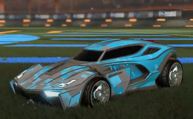 Rocket league Breakout Type-S design with Pulsus,Parallax