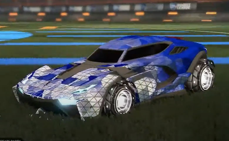 Rocket league Breakout Type-S design with Rocket Forge II,Trigon