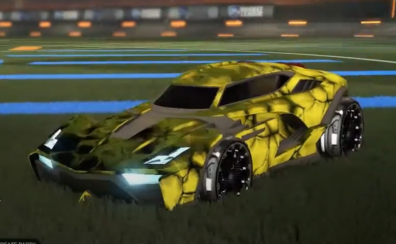 Rocket league Breakout Type-S design with Reactor,Chameleon