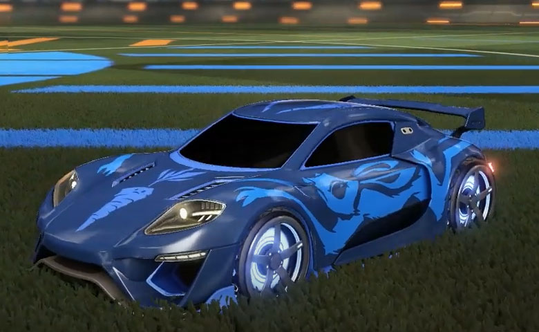 Rocket league Jager 619 RS Cobalt design with Gripstride HX,Hip-Hop