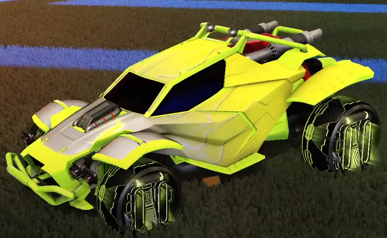 Rocket league Twinzer Lime design with P-SIMM,Mainframe
