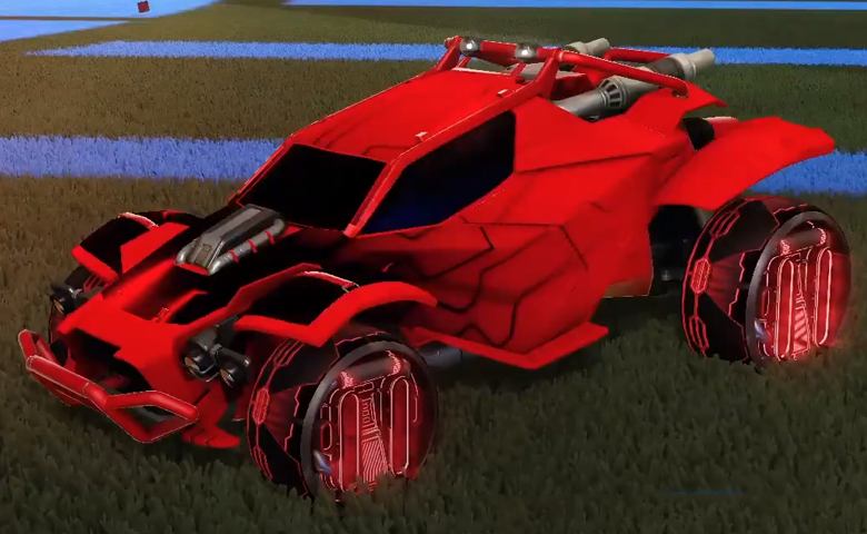 Rocket league Twinzer Crimson design with P-SIMM,Mainframe