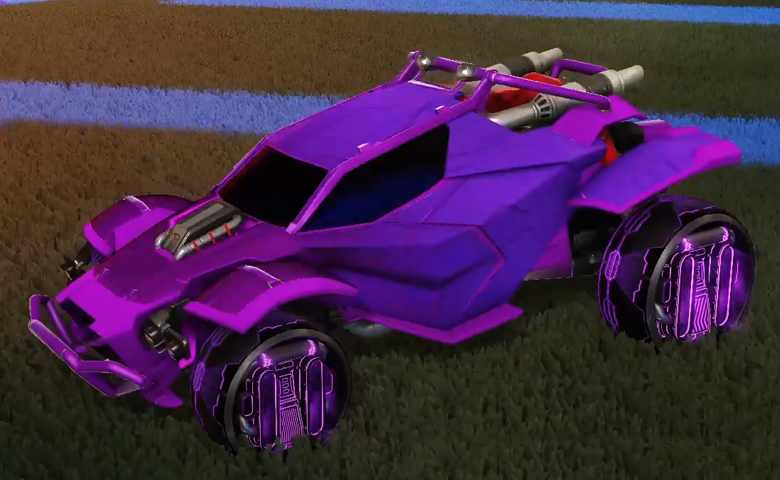 Rocket league Twinzer Purple design with P-SIMM,Mainframe