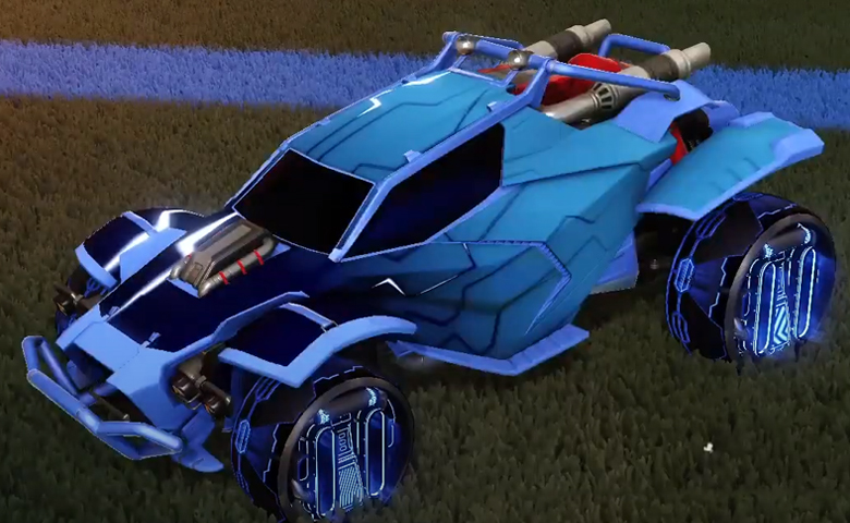 Rocket league Twinzer Cobalt design with P-SIMM,Mainframe