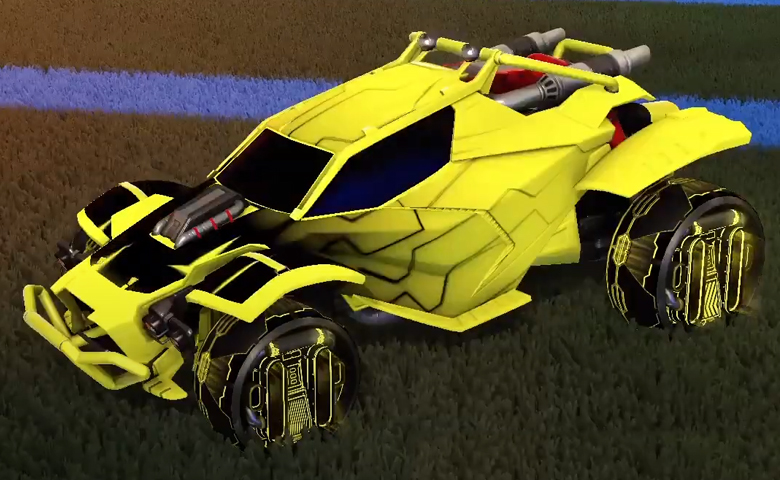 Rocket league Twinzer Saffron design with P-SIMM,Mainframe