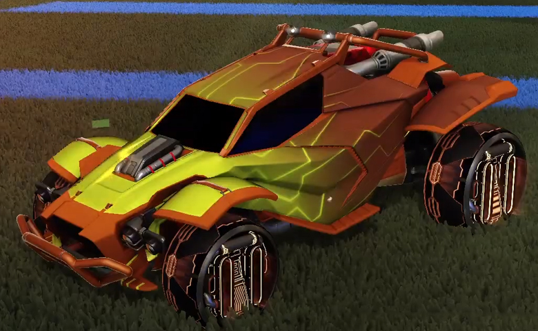 Rocket league Twinzer Burnt Sienna design with P-SIMM,Mainframe