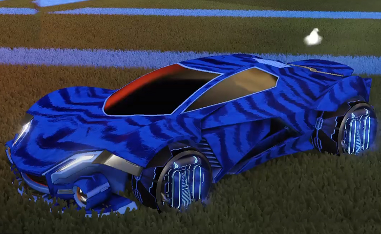 Rocket league Werewolf Cobalt design with P-SIMM,Tora