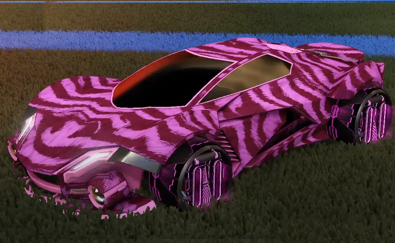 Rocket league Werewolf Pink design with P-SIMM,Tora