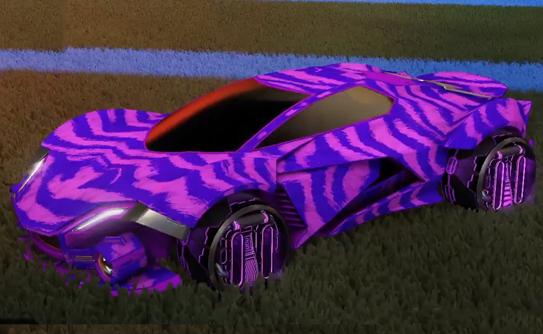 Rocket league Werewolf Purple design with P-SIMM,Tora