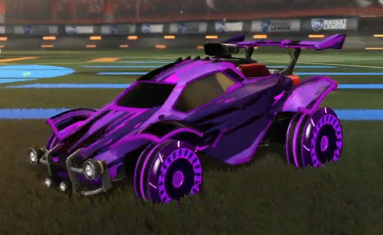 Rocket league Octane Purple design with Asik,Streak Wave