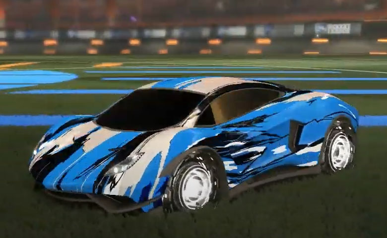 Rocket league Endo design with Rocket Forge II,Streak Wave