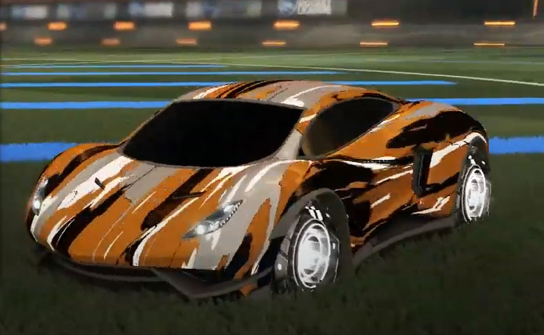 Rocket league Endo design with Rocket Forge II,Streak Wave