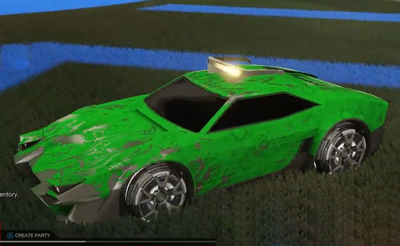 Rocket league Imperator DT5 design with Centro,Mosher,Robo-Visor