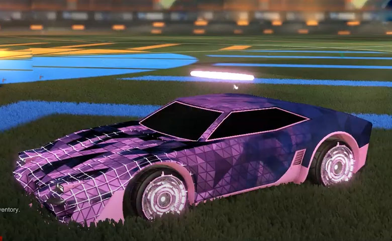 Rocket league Imperator DT5 Pink design with Looper,Trigon,Halo