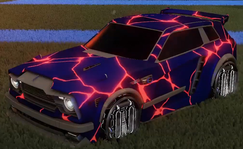 Rocket league Fennec design with P-SIMM,Magma