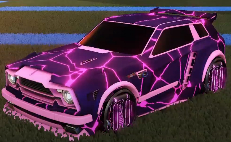 Rocket league Fennec Pink design with P-SIMM,Magma