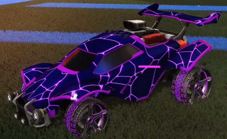 Rocket league Octane Purple design with Stella,Magma